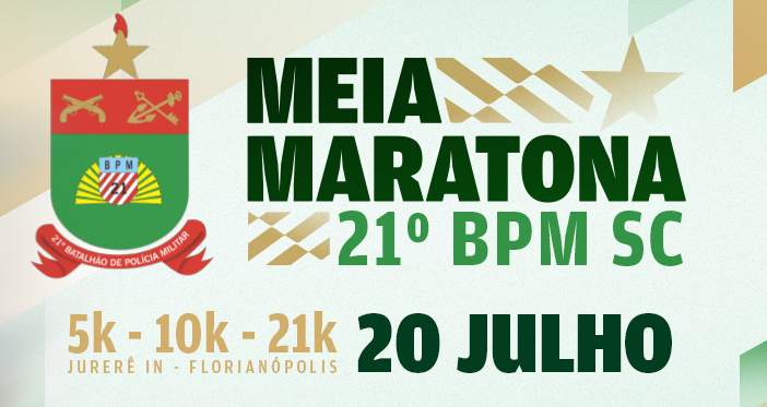 Meia Maratona 21 BPM SC Norte da Ilha