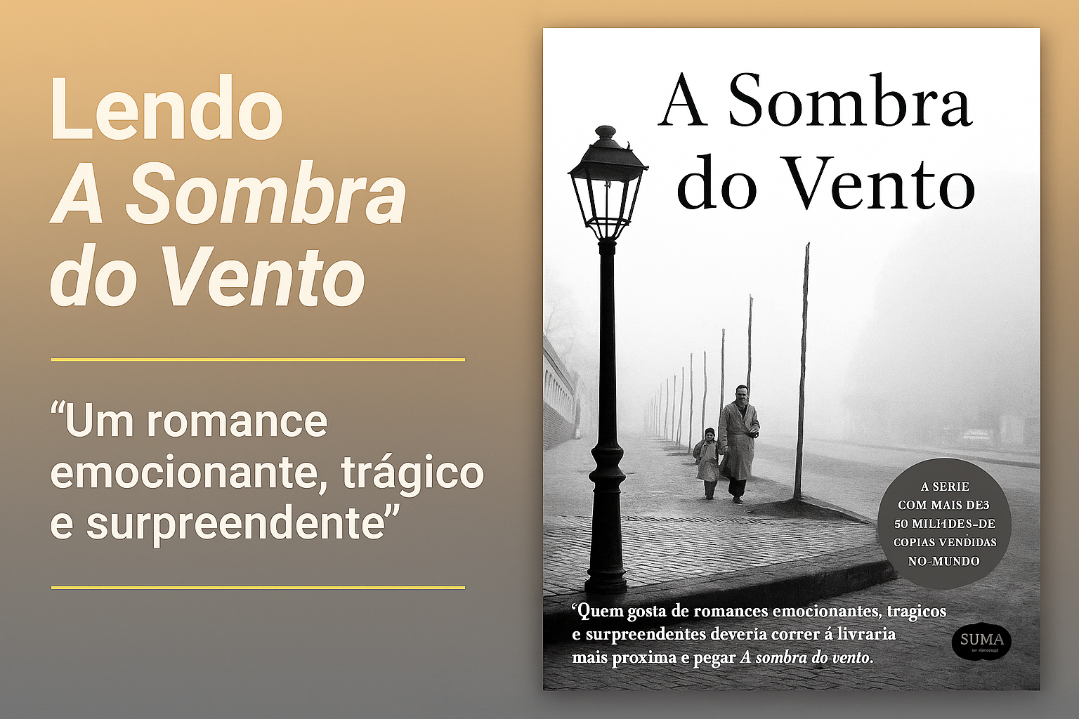 A Sombra do Vento - Carlos Ruiz Zafón