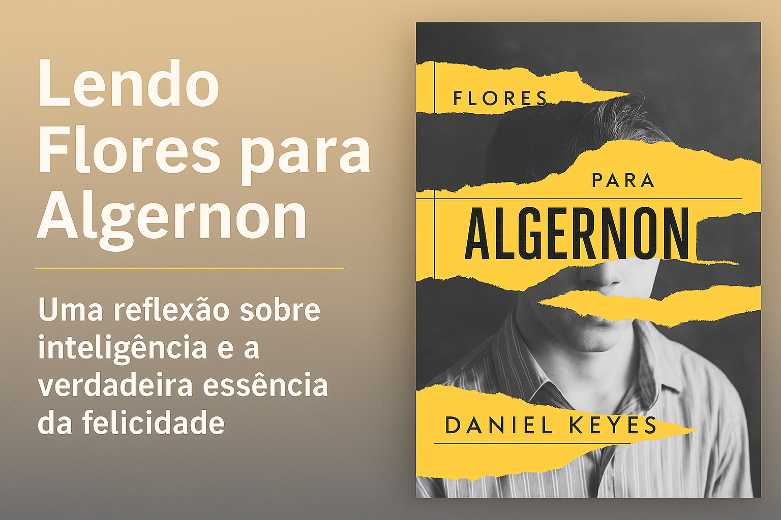 Livro - Flores para Algernon - Daniel Keyes