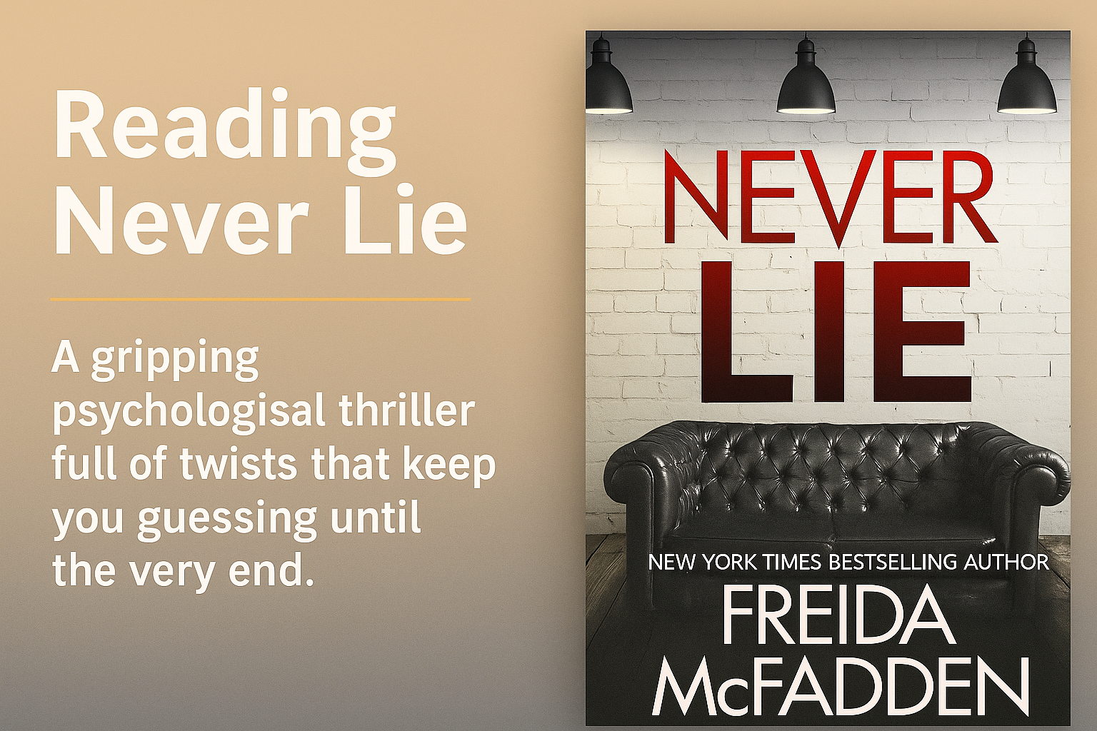 Book - Never Lie - Freida McFadden