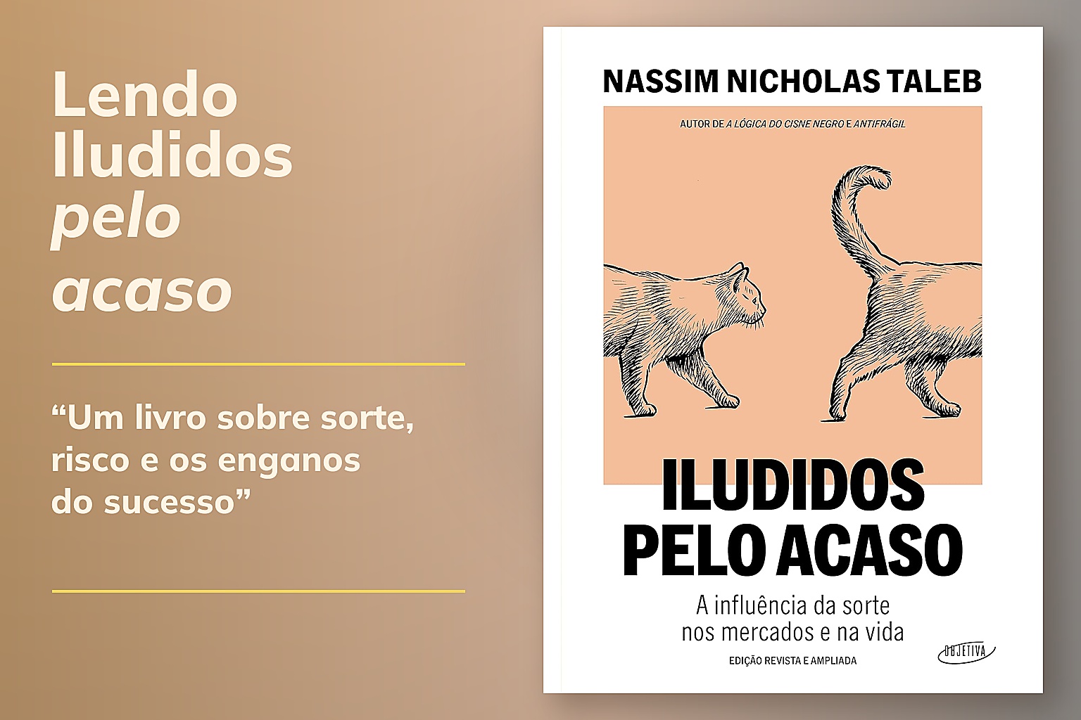 Lendo Iludidos pelo acaso de Nassim Taleb