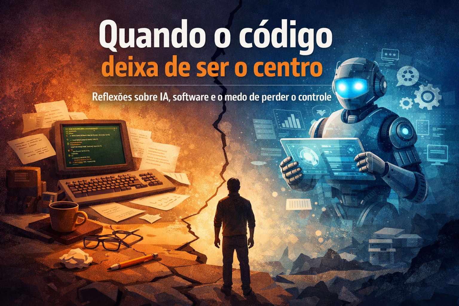 Quando o código deixa de ser o centro