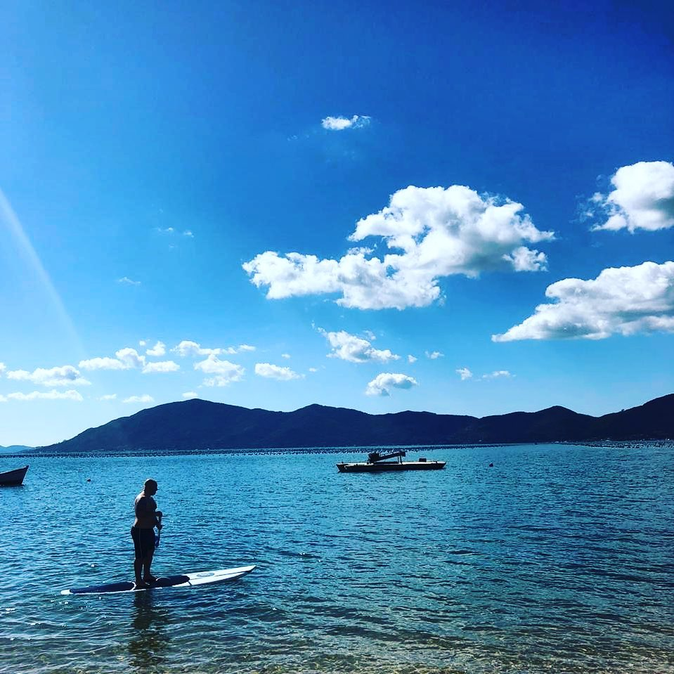 Primeira tentativa no SUP